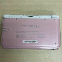 営HA64-60T Nintendo 3DS LL 任天堂 ニンテンドー3DS LL タッチペンあり プラスチックカバー付き 通電動作未確認_画像3