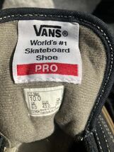 新品・試着のみVANS world's #1 skateboard shoe pro 28.0 紺色 バンズ oldskool 予備紐付きインソール ultracush 箱無し オールドスクール_画像5