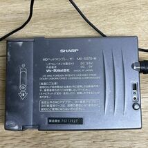 シャープ MDプレーヤー MD-SS70 SHARP ジャンク【管2223T】_画像3