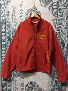 希少 60s ボーイスカウト BSA BOY SCOUTS OF AMERICA official jacket 支給品 USA製 TALON 刺繍 ヴィンテージ ロカビリー ドリズラー