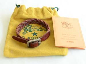  Il Bisonte leather bracele size adjustment possibility man and woman use 