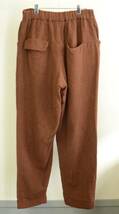 未使用 SUNSEA サンシー SHRINKAGE BEACH PANTS ウール イージーパンツ size 2_画像2