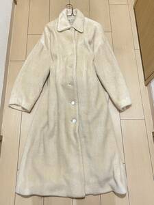  deicy sisters brand mi- and mi-kchu-ru.... fur long coat beige group 