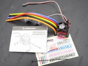 ホビーウイング HOBBYWING QuicRUN-10BL120-SENSORED BEC内蔵3A/6V 1/10用　30125000