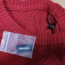 【送料無料】 DIESEL グラデーション ニット セーター Lサイズ ディーゼル_画像6