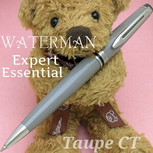 WATERMAN　ウォーターマン　エキスパート　エッセンシャル　トープCT　油性　ボールペン　中古　3KS1826