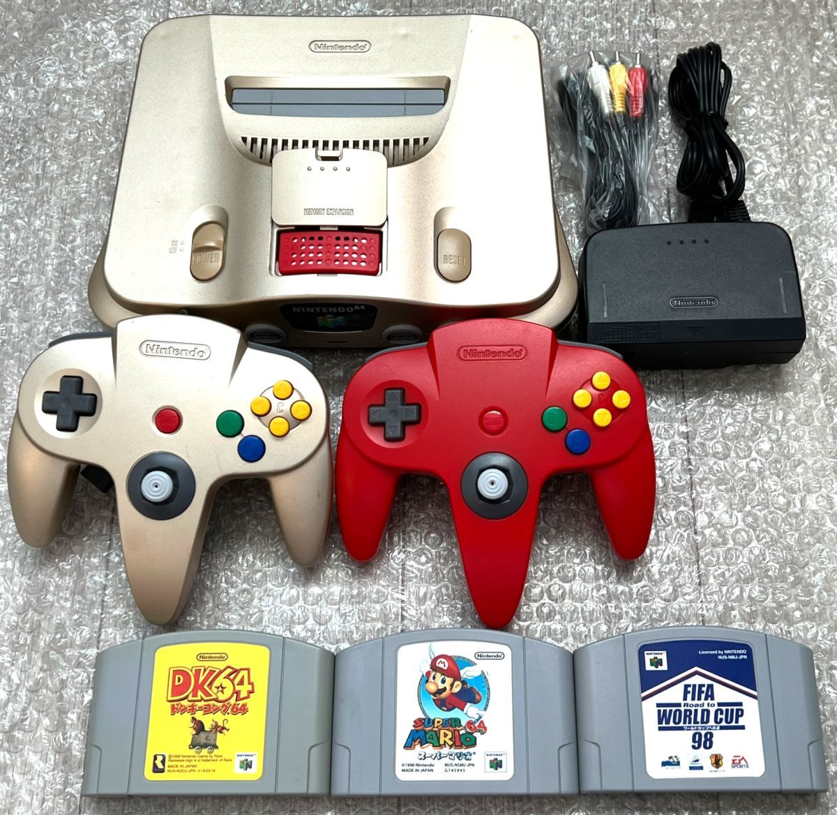 ヤフオク! -「nintendo 64 ゴールド」の落札相場・落札価格