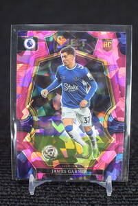 2022-23 Panini Select Premier League James Garner ジェームズ ガーナー エバートン RC Pink Ice Prizm