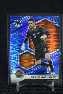 2021-22 Panini Mosaic Blue Pulsar Prizm Daniel Bachmann ダニエル バックマン FIFA サッカー ルーキー カード Austria