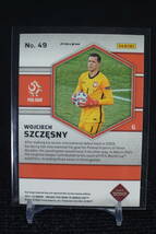 2021-22 Panini Mosaic Red Pulsar Prizm Wojciech Szczesny ヴォイチェフ シュチェスニー FIFA サッカー カード Poland_画像2