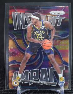 2023 Panini Prizm Instant Impact Isaiah Jackson アイザイア ジャクソン NBA ルーキー カード