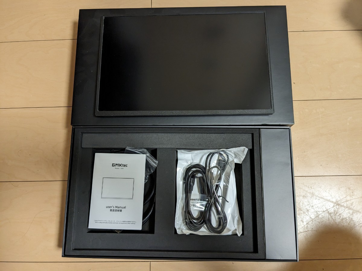 箱無し 中古品 ポータブルモニター インチ フルHD 変換