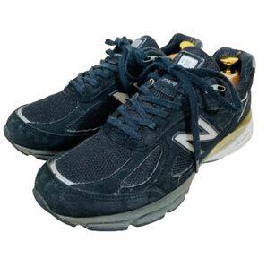 ニューバランス　newbalance usa製　ヘリテージシリーズ　M990bk4 ブラック　28cm