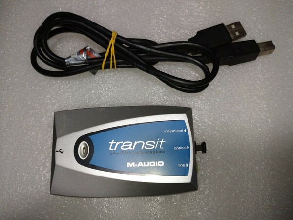 M-AUDIO Transit USB オーディオインターフェース 光入出力