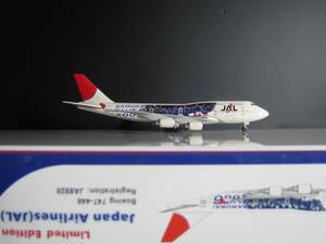 ◆ＪＡＬ [JA8920] ＳＡＭＵＲＡＩ　ＢＬＵＥ　２００６◆Phoenix [1:400]◆Ｂ７４７－４４６