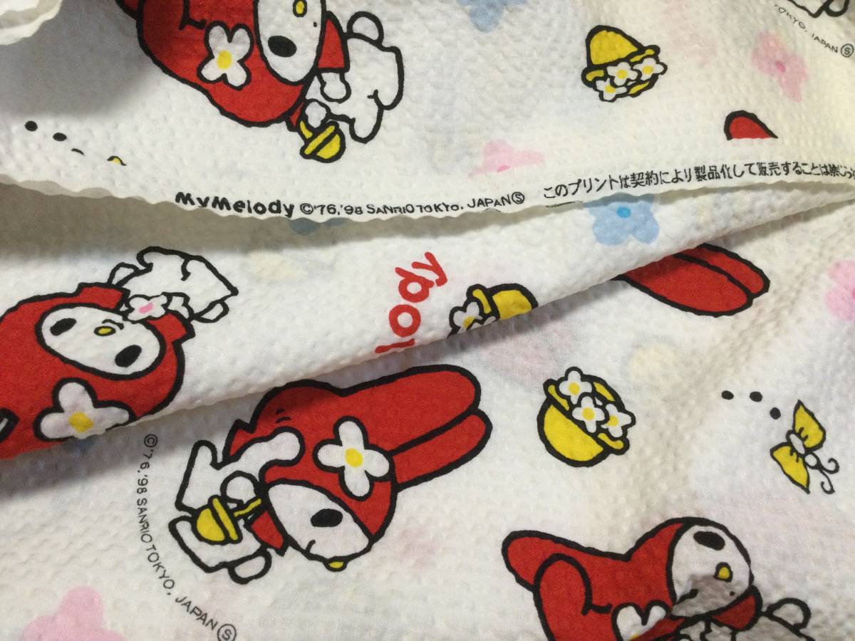 年最新ヤフオク! マイメロディ 生地はぎれ、布地の中古品