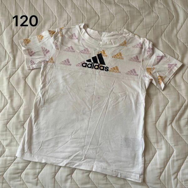 adidas☆120㎝Tシャツ