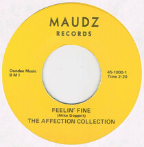 ●THE AFFECTION COLLECTION / FEELIN' FINE / CAN'T PUT HER DOWN [US 45 ORIGINAL 7inch シングル 試聴]_画像1