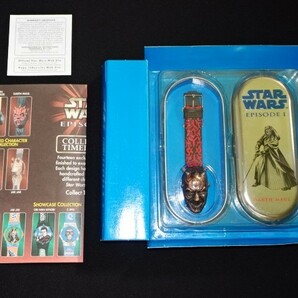 未使用品【ダースモール・ダイキャスト ウォッチ】DARTH MAUL DIE-CAST WATCH・HOPE・腕時計・STAR WARS EPISODE1・スターウォーズの画像4