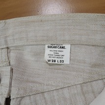 未使用タグ付き SUGAR CANE シュガーケーン ストレートデニムパンツ ボタンフライ SC40286 日本製 Lot286 ユニセックス W28 S相当_画像6