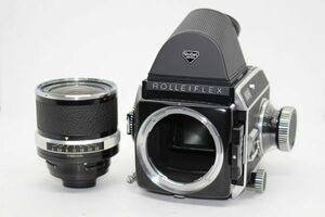 ■美品■ローライフレックス Rollei Rolleiflex SL66 ボディ + Carl Zeiss Distagon 50mm F4 レンズキット 中判フィルムカメラ #Z2871