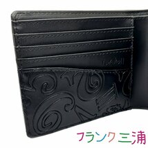 【新品正規品】フランク三浦 長財布 メンズ レディース 二つ折り財布 小銭入れ ブラック カラフルデート おでかけ_画像4