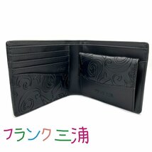 【新品正規品】フランク三浦 長財布 メンズ レディース 二つ折り財布 小銭入れ ブラック カラフルデート おでかけ_画像3