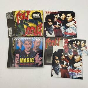 【美品 サンプル盤】MAGIC CD3枚セット FOOLY COOLY ROCK'A BEAT 天使のジェラシー マジック ステッカー フーリークーリー 