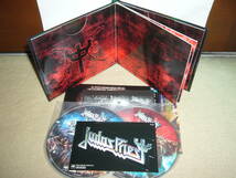 名手Richie Faulkner制作初参加 新生Judas Priest第一弾 大傑作「Redeemer of Souls」Blu-spec CD2/Digibook仕様二枚組限定盤 国内盤中古。_画像2