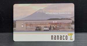 【未使用】セブンイレブン2万店記念限定デザイン nanacoカード 2018年発行 初期汚れあり