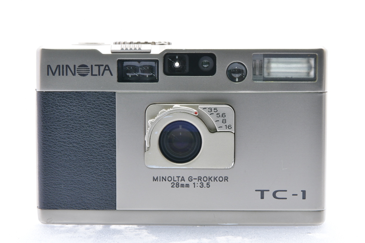 MINOLTA TC-1 / MINOLTA G-ROKKOR 28mm F3.5 ミノルタ AFコンパクト