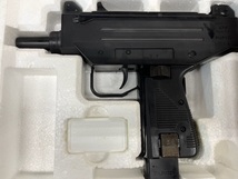 絶版品 マルゼン 外部ソース BV式 ガスサブマシンガン UZI SMG ウージーフルオートピストル 特別セット ブースター+空カン オプション付き_画像3