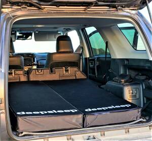 【TOYOTA 4RUNNER/HILUX SURF、他汎用】DEEP SLEEP製「SOLO CAMPING MAT×2個セット」快適車中泊マット【送料無料】