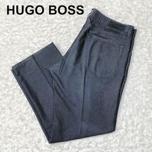 HUGO BOSS ヒューゴボス パンツ W36 L34 XL相当 大きいサイズ メンズ B102317-43_画像1