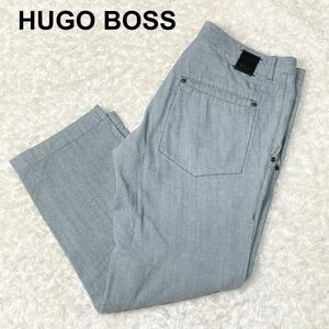 HUGO BOSS ヒューゴボス デニム パンツ W36 L34 XL相当 大きいサイズ メンズ B102317-40