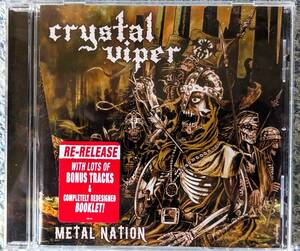 METAL NATION CRYSTAL VIPER クリスタル・ヴァイパー　輸入盤