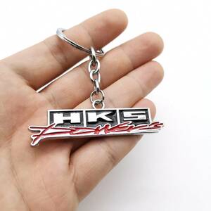 【送料無料】HKS キーホルダー　横6.5cm×縦2cm ①