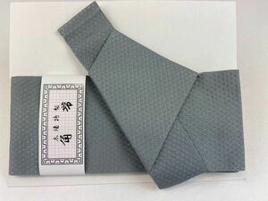 V three work V free shipping new goods prompt decision men's one touch man's obi gray made in Japan 2