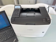 無線LAN対応・本州送料無料 Canon LBP251 使用枚数2,500枚 最大A4対応モノクロレーザープリンター(F07961）_画像2