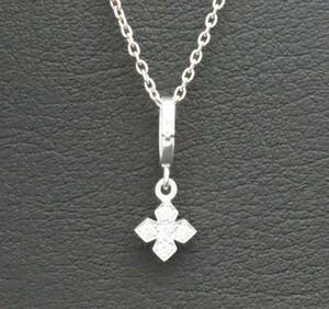 新品同様 美品 Loree Rodkin SMALL PRINCESS CROSS SILVER PENDANT ローリーロドキン クロス 十字架 ネックレス シルバー925 1g