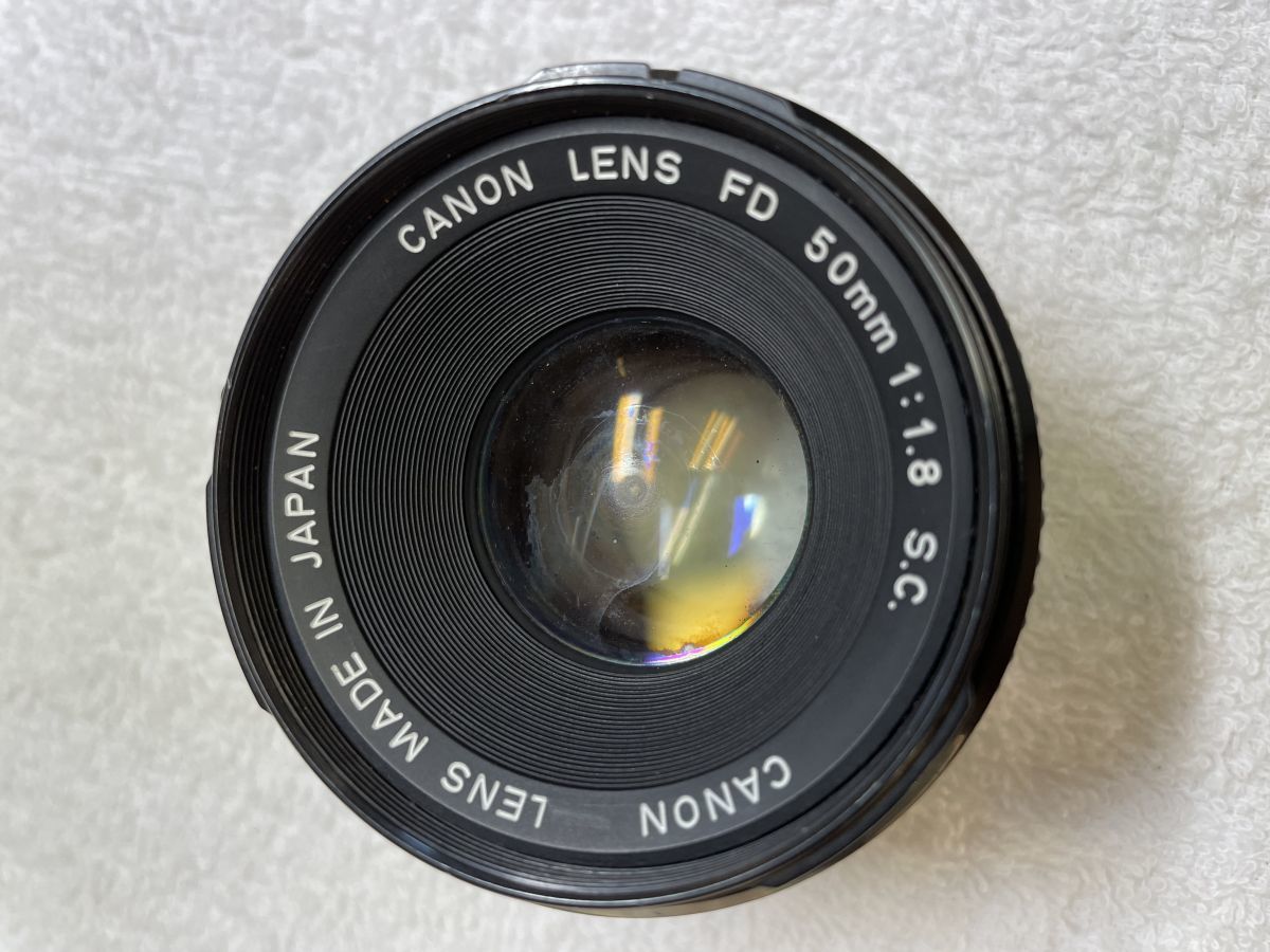 Yahoo!オークション -「canon fd 50 1.8 s.c.」の落札相場・落札価格