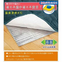 本州送料無料【新品】アルミ断熱 断熱シート 断熱フィルム 温か省エネ宣言 2畳(180×180cm) U-3.99 ＠●_画像2