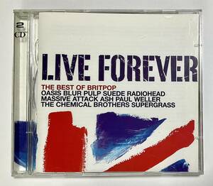 LIVE FOREVER THE BEST OF BRITPOP CD2枚組　輸入盤洋楽　リヴ・フォーエヴァー