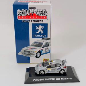 シーエムズ CM'S ラリーカーコレクション 1/64 プジョー206 WRC '2000 モンテカルロ #17