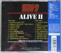 ☆ キッス KISS アライヴ II ALIVE II 2枚組 デジタル・リマスター 日本盤 帯付き UICY-2365/6 新品同様 ☆_画像2