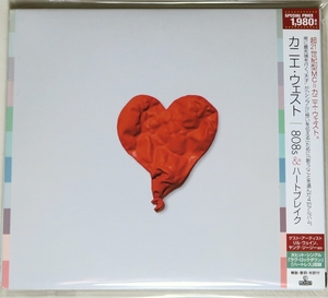 ☆ カニエ・ウェスト KANYE WEST 808s & ハートブレイク Heartbreak 初回限定 紙ジャケ ポスター付き 日本盤 帯付き UICD-9058 新品同様 ☆