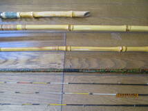 チヌ釣り　（筏、フカセ、紀州）　匠による竿、玉網及び玉網の柄、柄杓_画像3