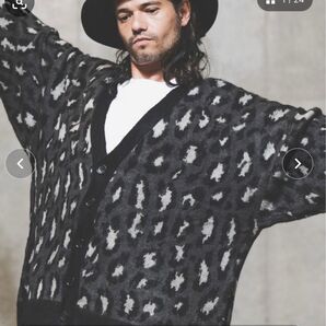 【GLIMCLAP】 mcg2942-Eco mohair material cardigan カーディガン
