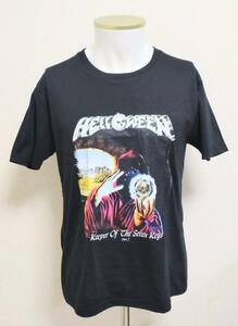 送料無料　【Mサイズ】ハロウィン　Tシャツ　ジャーマンメタル　HELLOWEEN　ロックバンド　　ファンスマ