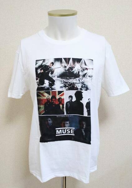 送料無料　【Lサイズ】ミューズ　Tシャツ　MUSE　癒される曲を歌う　ロックバンド　ファンスマ